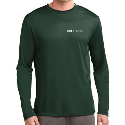 Cree Green Team - Long Sleeve PosiCharge ® Competitor Tee Thumbnail